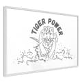 Miniatyrbild 1 av 9: Inramad Poster / Tavla - Inner Tiger