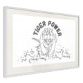 Miniatyrbild 1 av 9: Inramad Poster / Tavla - Inner Tiger