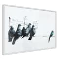 Miniatyrbild 1 av 9: Inramad Poster / Tavla - Banksy: Pigeons