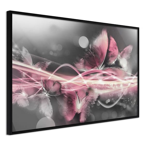 Inramad Poster / Tavla - Moments Like Butterflies