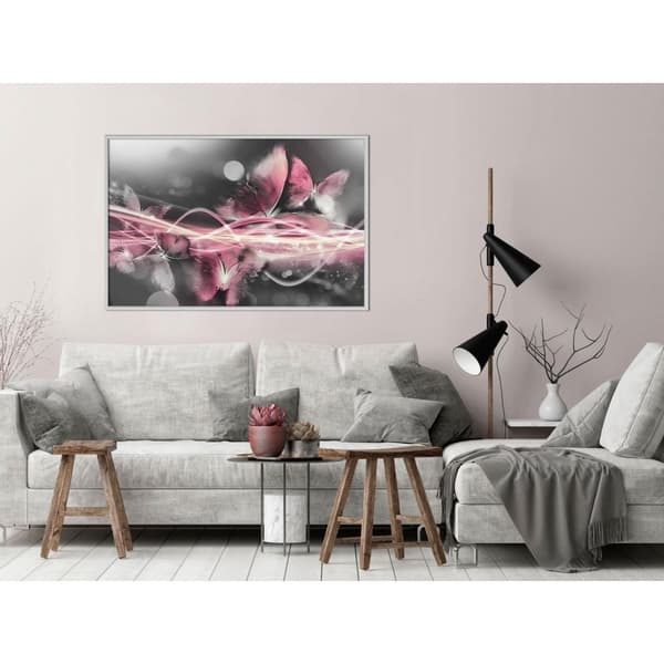 Inramad Poster / Tavla - Moments Like Butterflies