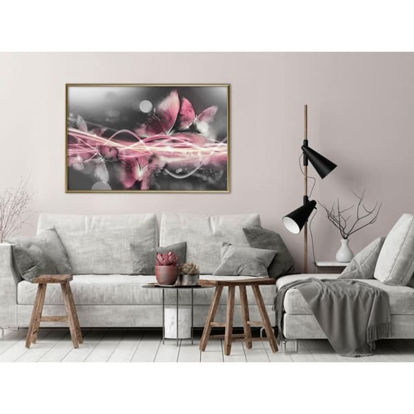 Inramad Poster / Tavla - Moments Like Butterflies