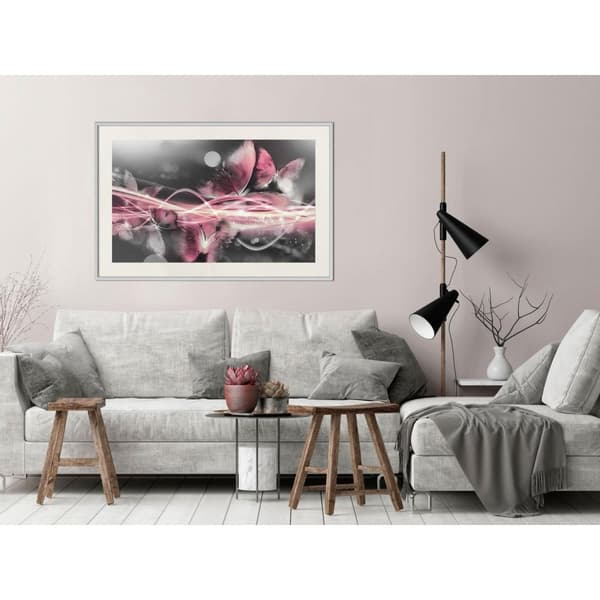 Inramad Poster / Tavla - Moments Like Butterflies