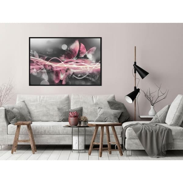 Inramad Poster / Tavla - Moments Like Butterflies