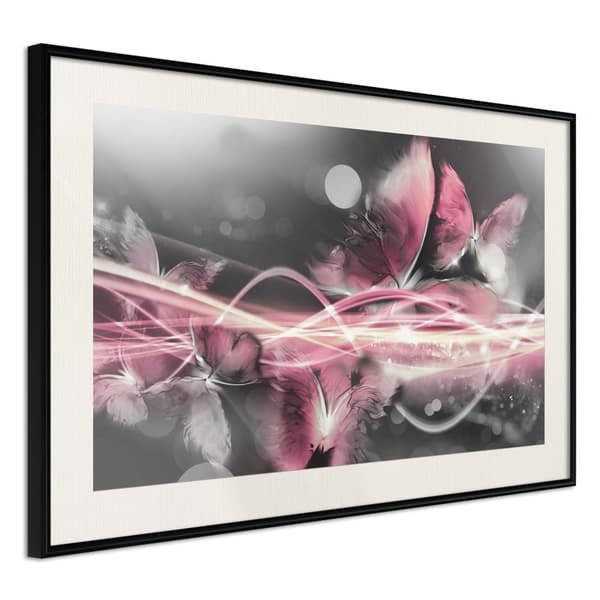 Inramad Poster / Tavla - Moments Like Butterflies
