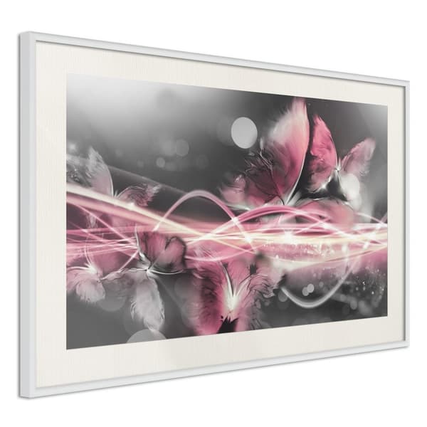 Inramad Poster / Tavla - Moments Like Butterflies