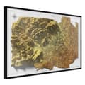 Miniatyrbild 1 av 9: Inramad Poster / Tavla - Raised Relief Map: Vienna