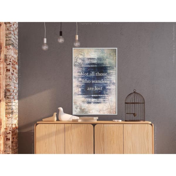 Inramad Poster / Tavla - Lost I