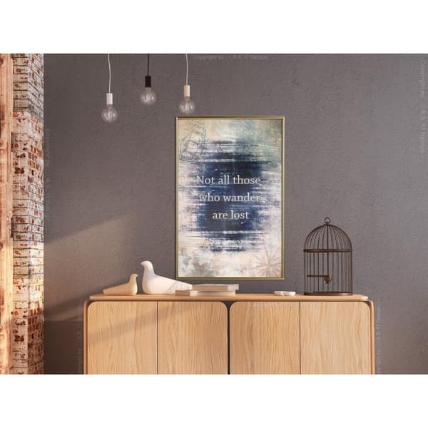 Inramad Poster / Tavla - Lost I
