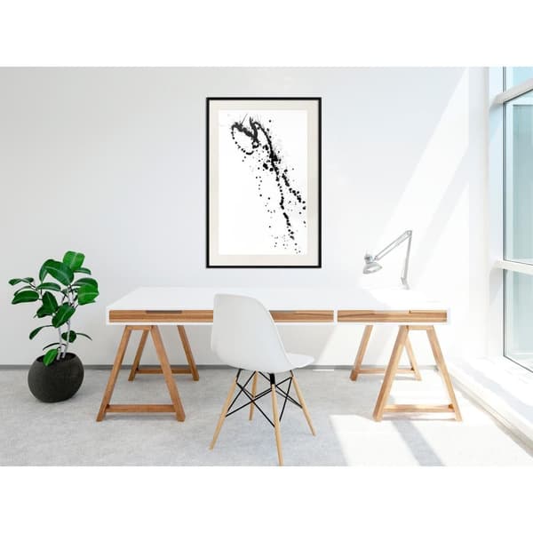 Inramad Poster / Tavla - Ink Splash