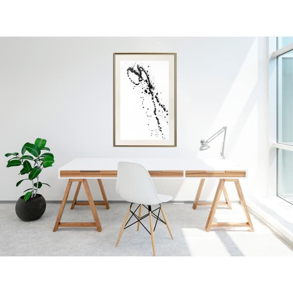 Inramad Poster / Tavla - Ink Splash