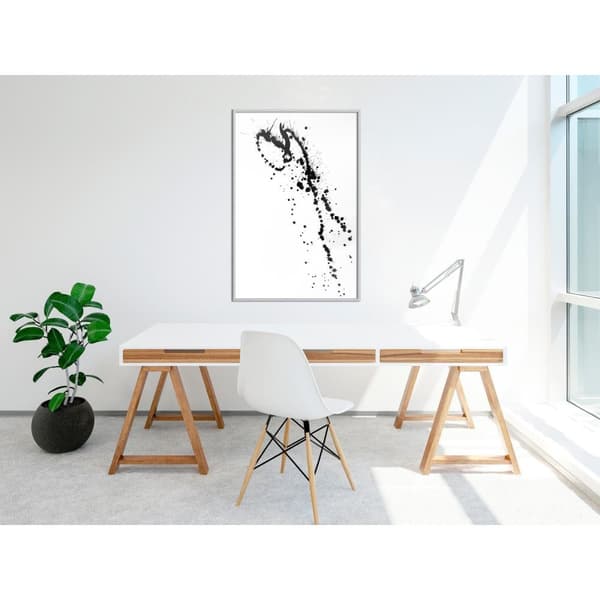 Inramad Poster / Tavla - Ink Splash
