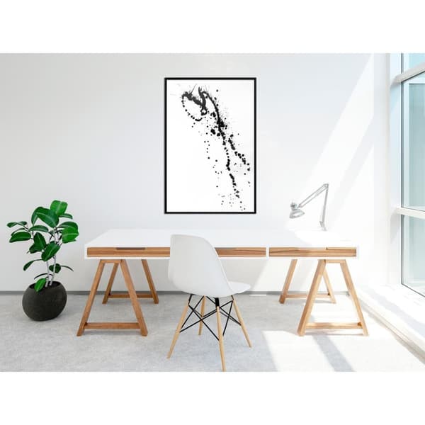 Inramad Poster / Tavla - Ink Splash
