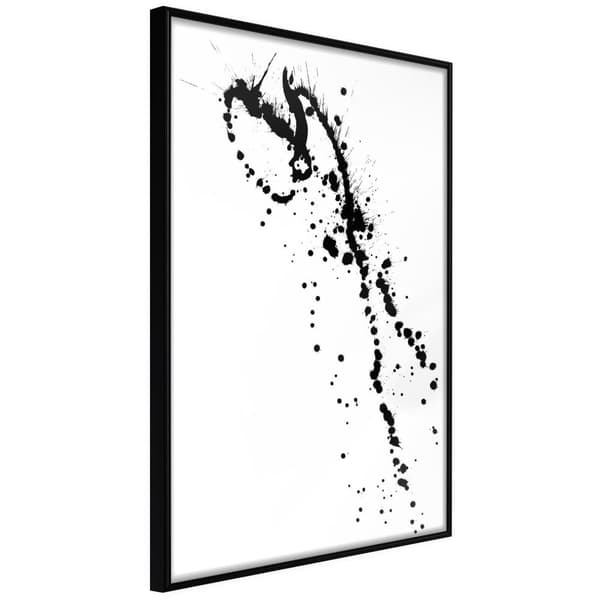 Inramad Poster / Tavla - Ink Splash