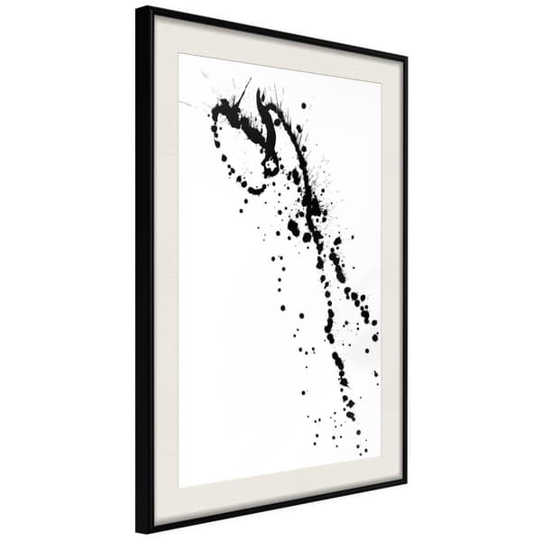 Inramad Poster / Tavla - Ink Splash