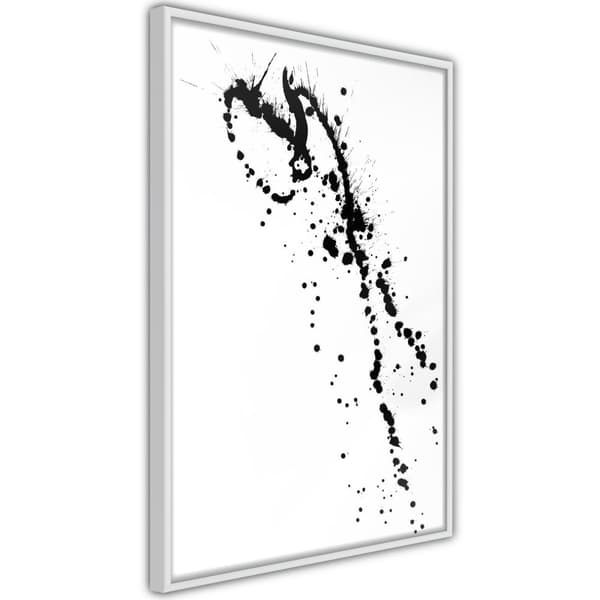 Inramad Poster / Tavla - Ink Splash
