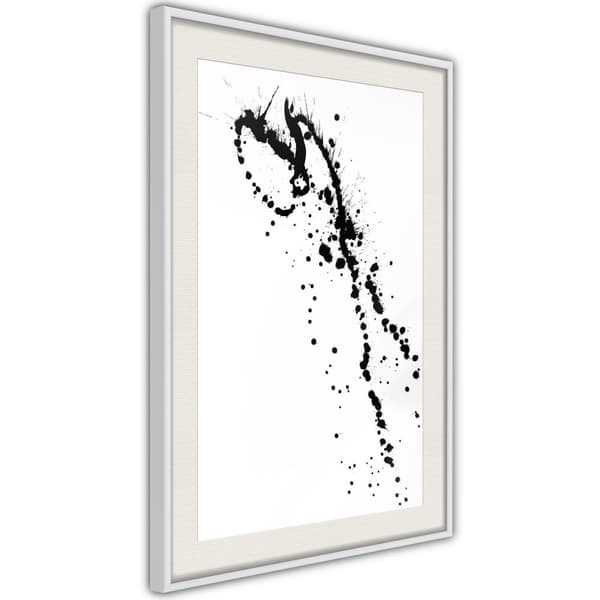 Inramad Poster / Tavla - Ink Splash