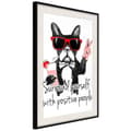 Miniatyrbild 1 av 9: Inramad Poster / Tavla - Positive Bulldog