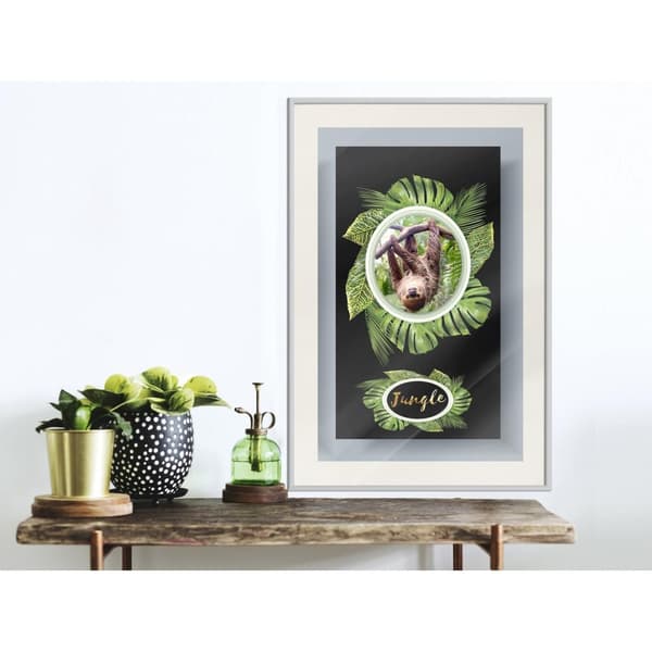 Inramad Poster / Tavla - Greetings from the Jungle