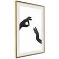 Miniatyrbild 1 av 9: Inramad Poster / Tavla - Language of Gestures I