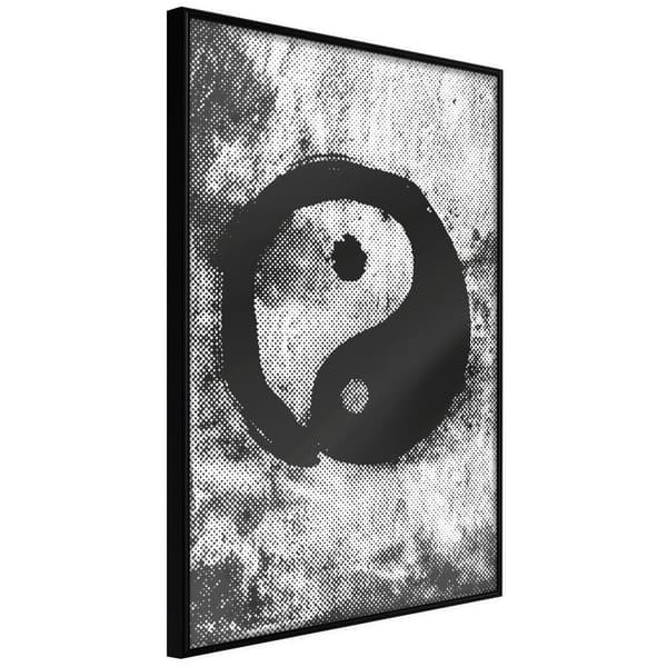 Inramad Poster / Tavla - Complementarity of Opposites
