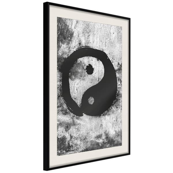 Inramad Poster / Tavla - Complementarity of Opposites