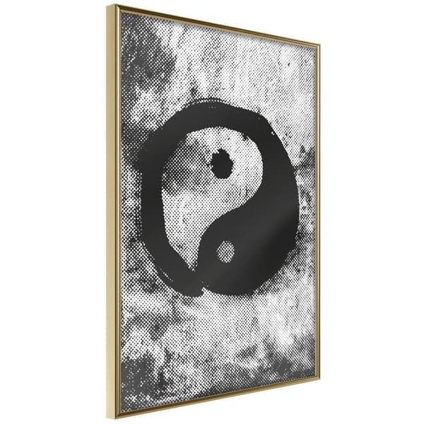 Inramad Poster / Tavla - Complementarity of Opposites