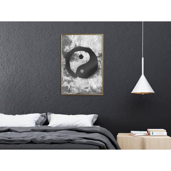Inramad Poster / Tavla - Complementarity of Opposites