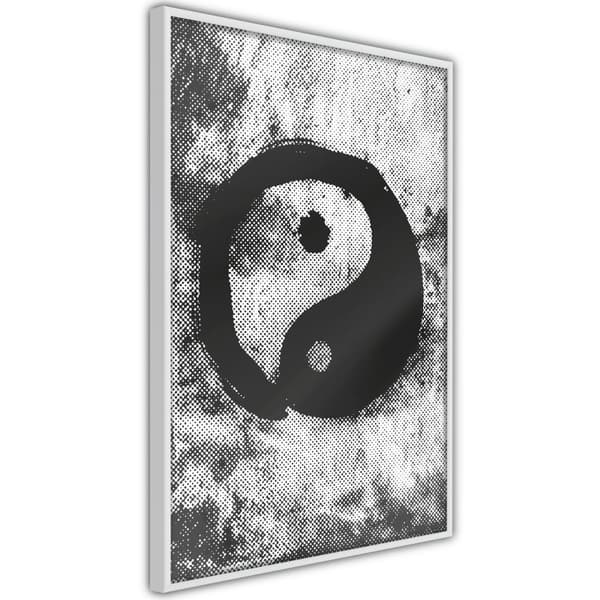 Inramad Poster / Tavla - Complementarity of Opposites