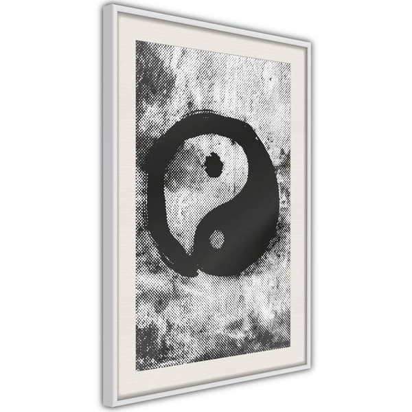 Inramad Poster / Tavla - Complementarity of Opposites