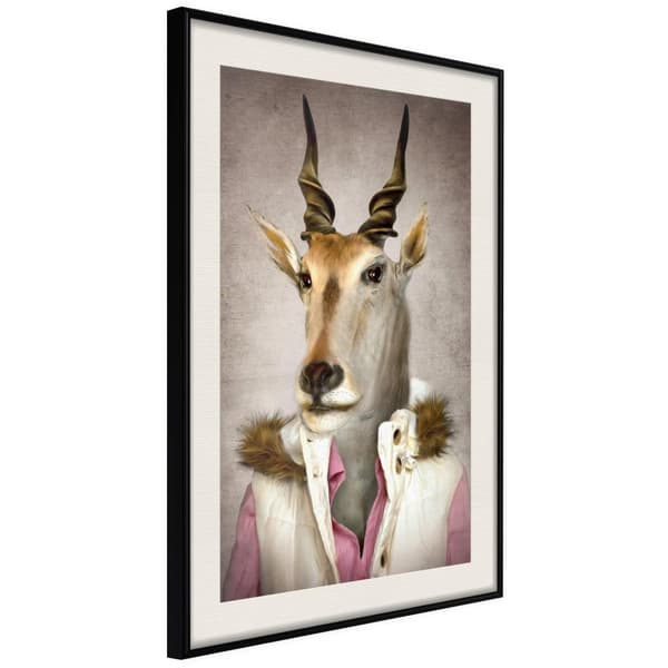 Inramad Poster / Tavla - Animal Alter Ego: Antelope