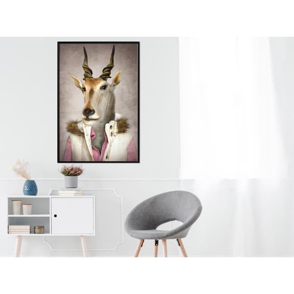 Inramad Poster / Tavla - Animal Alter Ego: Antelope