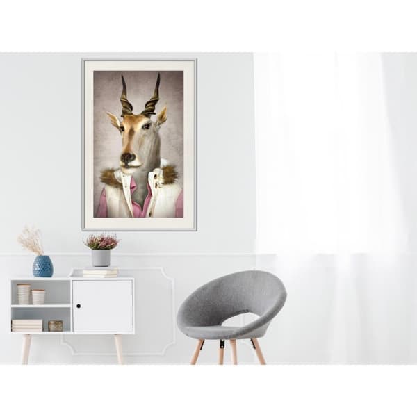 Inramad Poster / Tavla - Animal Alter Ego: Antelope