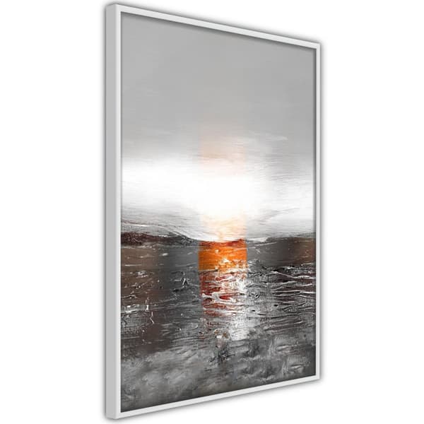 Inramad Poster / Tavla - Paint Texture