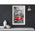Miniatyrbild 5 av 9: Inramad Poster / Tavla - The Most Beautiful Scooter