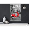 Miniatyrbild 7 av 9: Inramad Poster / Tavla - The Most Beautiful Scooter