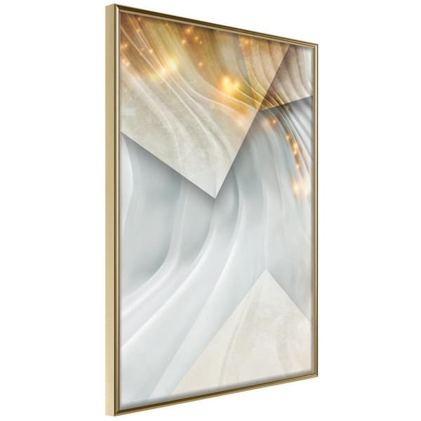 Inramad Poster / Tavla - Wavy Surface