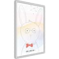 Miniatyrbild 1 av 9: Inramad Poster / Tavla - Polite Bunny
