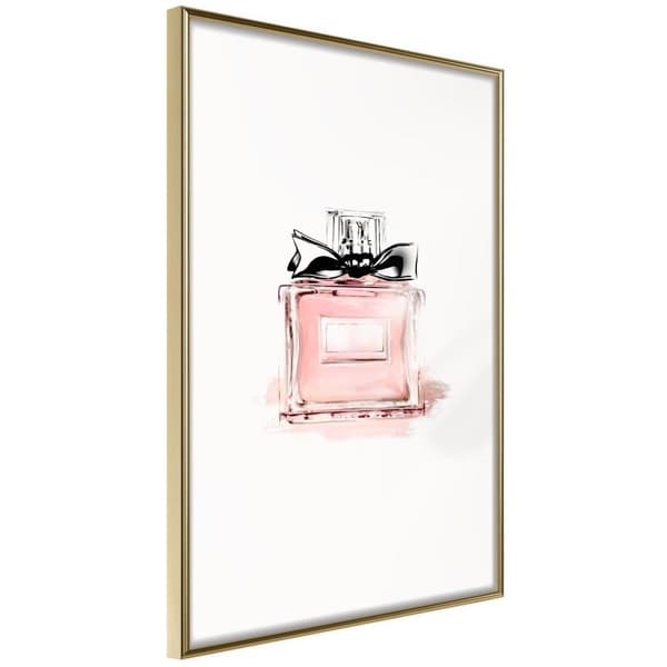 Inramad Poster / Tavla - Pink Scent