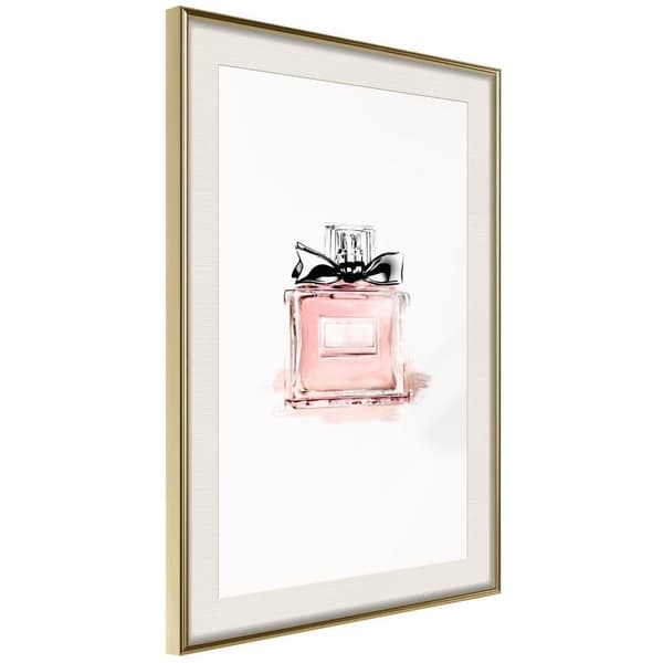 Inramad Poster / Tavla - Pink Scent