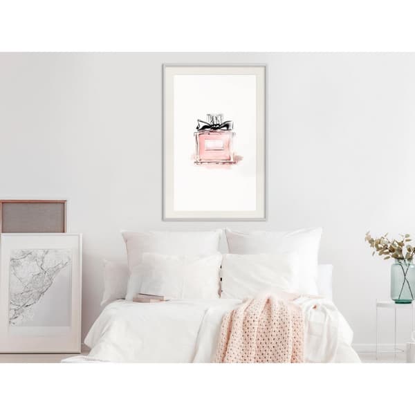 Inramad Poster / Tavla - Pink Scent