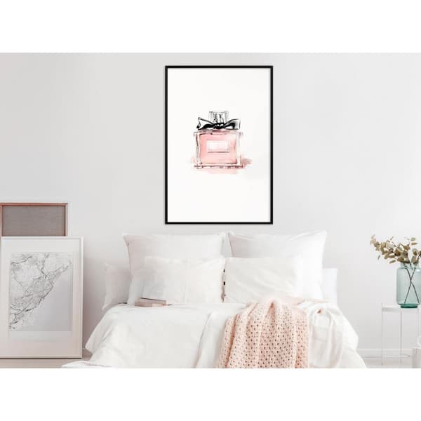 Inramad Poster / Tavla - Pink Scent
