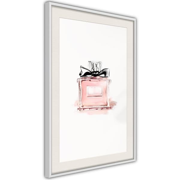 Inramad Poster / Tavla - Pink Scent