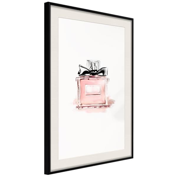 Inramad Poster / Tavla - Pink Scent