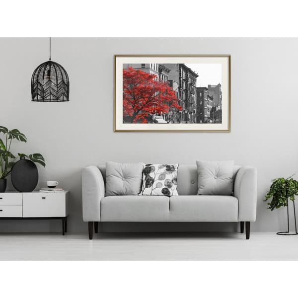 Inramad Poster / Tavla - Autumn Colours II