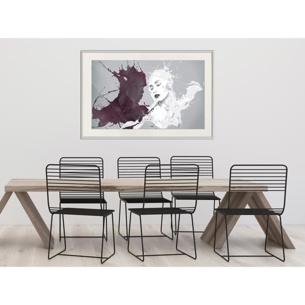 Inramad Poster / Tavla - Well-Matched Couple