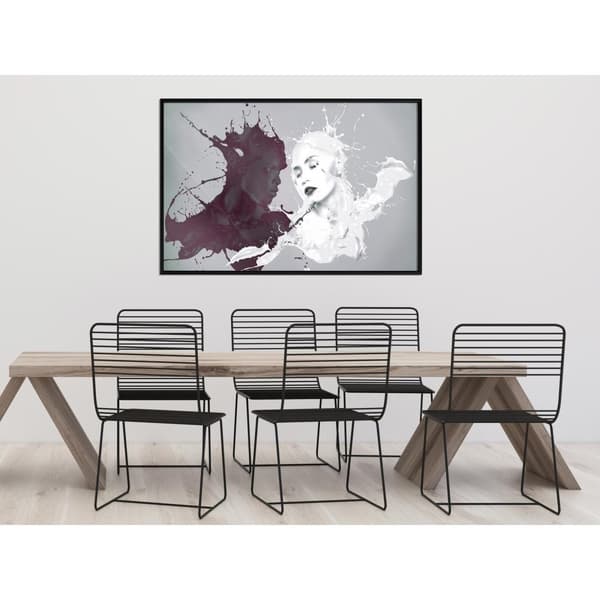 Inramad Poster / Tavla - Well-Matched Couple