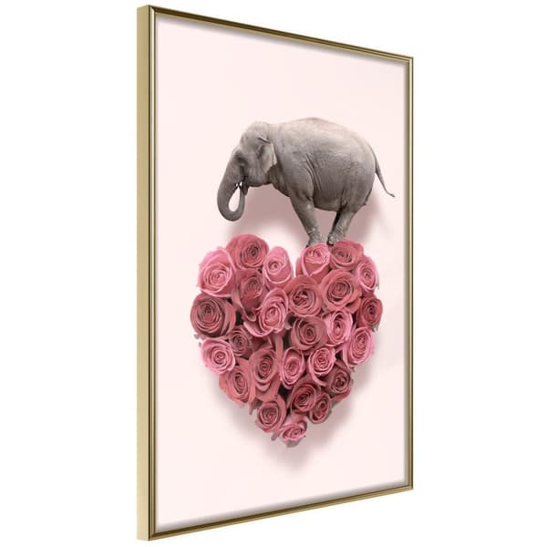 Inramad Poster / Tavla - Proof of Love