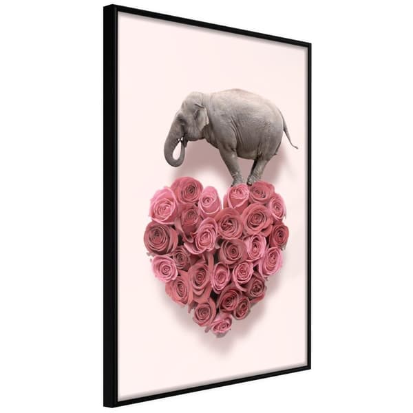Inramad Poster / Tavla - Proof of Love