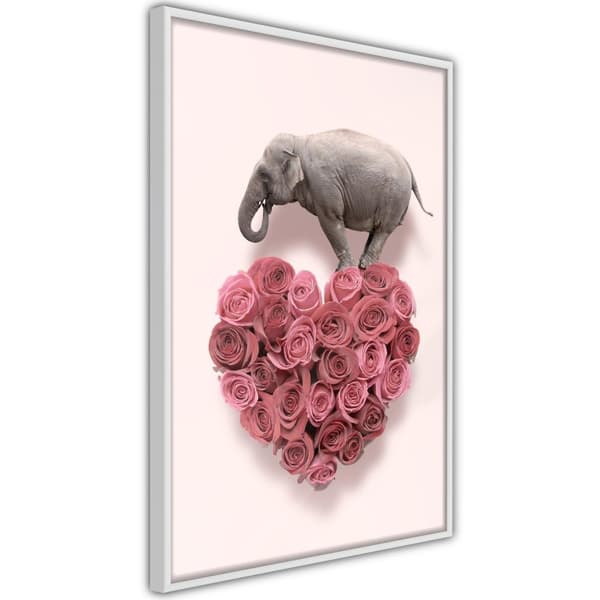 Inramad Poster / Tavla - Proof of Love